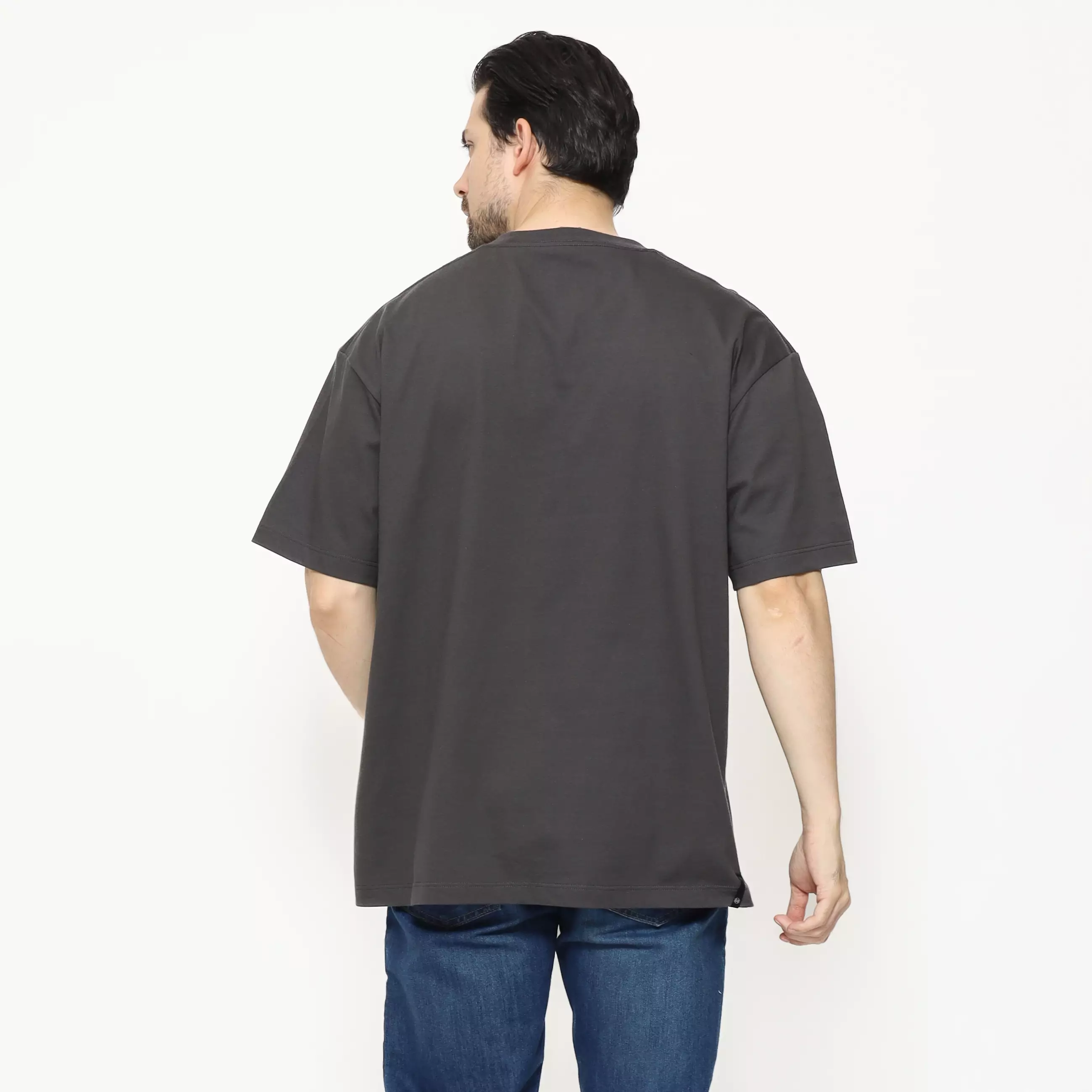 Spyderbilt Kaos lengan pendek Pria Tevic Oversize Planet Surf