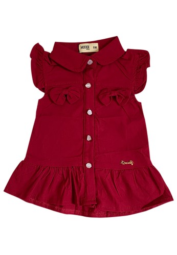 Jual Moejoe Moejoe Cute Alesha Baby Dress Red Original Zalora Indonesia
