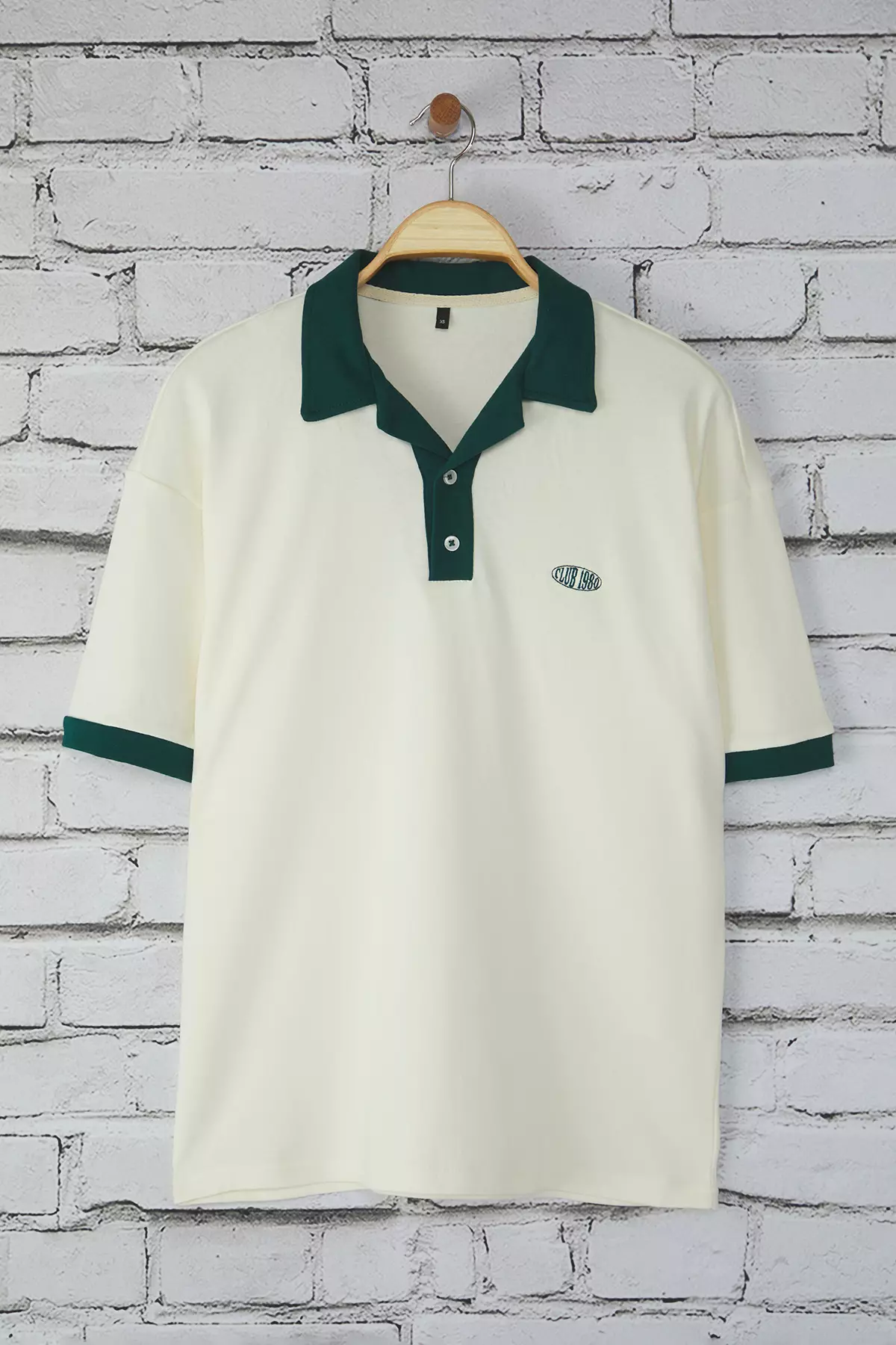 Embroidered Detail Polo Shirt