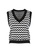 Trendyol black V Neck Jacquard Knit Sweater F17B3AA394BB0CGS_7