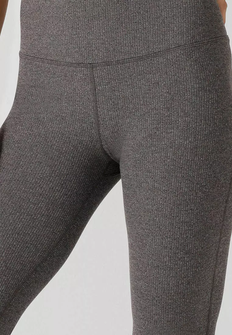 Divine Rib Flared Leggings