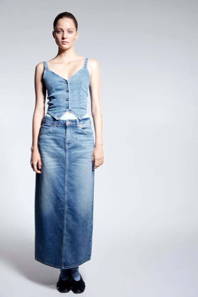 Buy H&M Denim waistcoat Online | ZALORA Malaysia