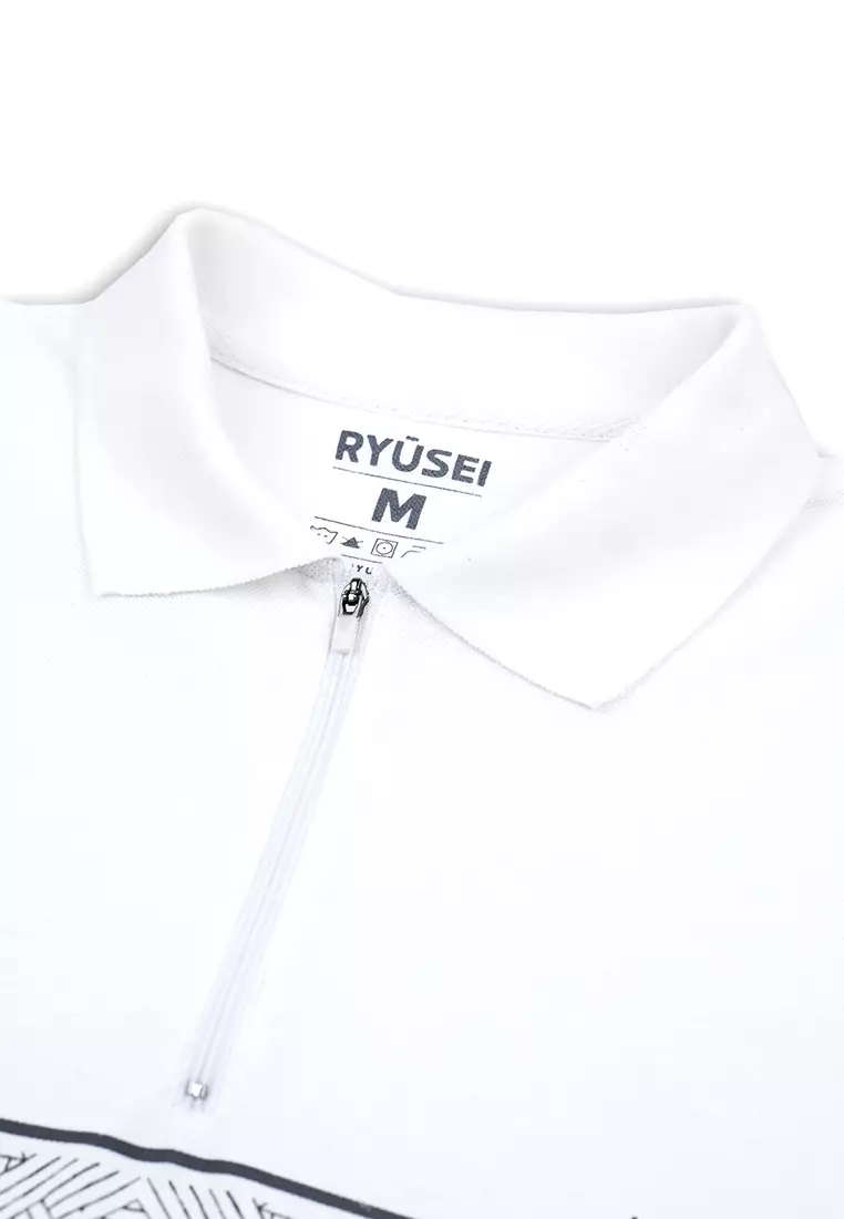 Ryusei Polo Shirt Sendai White