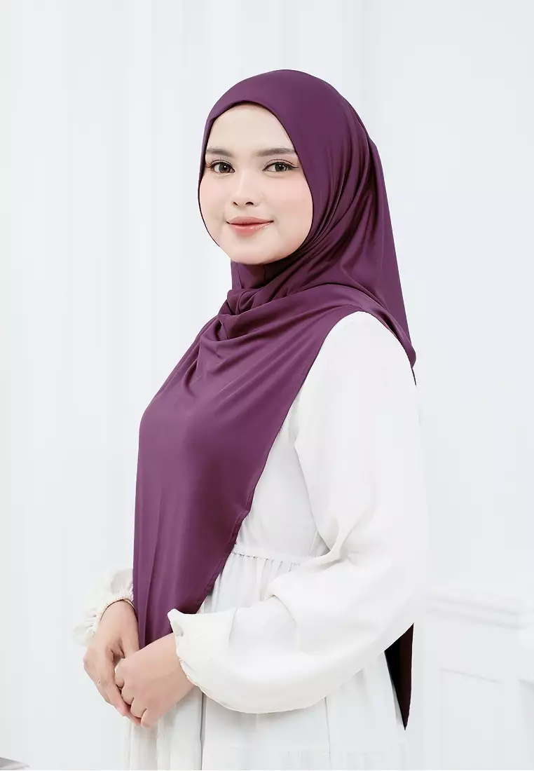 HIJAB INSTAN NAIMA - DARK PURPLE