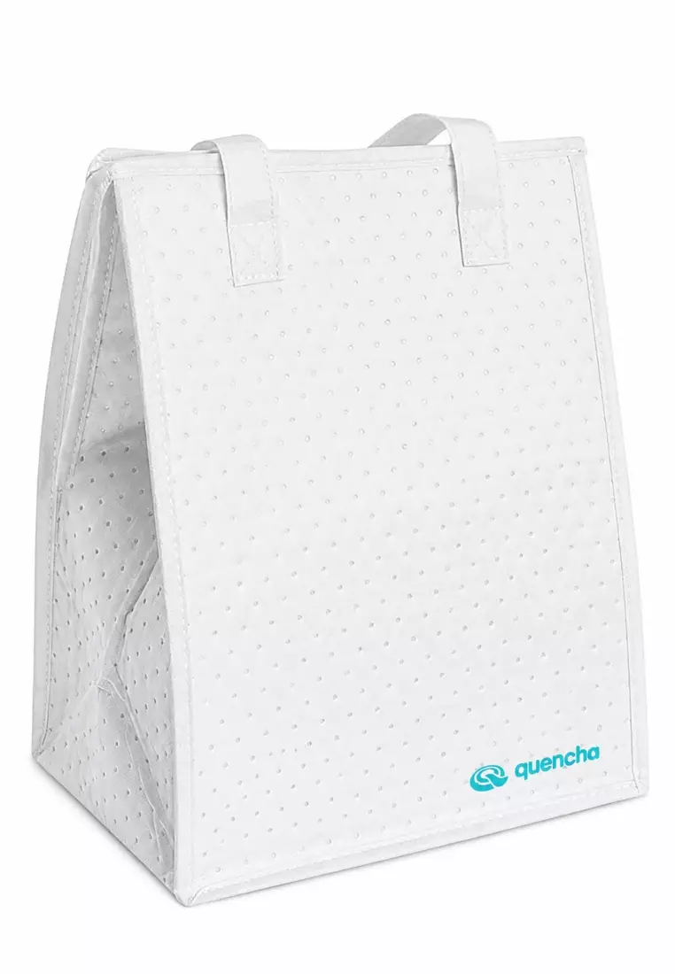 Heavy-Duty Waterproof EVA Rubber Tote Bag Utility Grocery Bag Washable Beach Bag - White