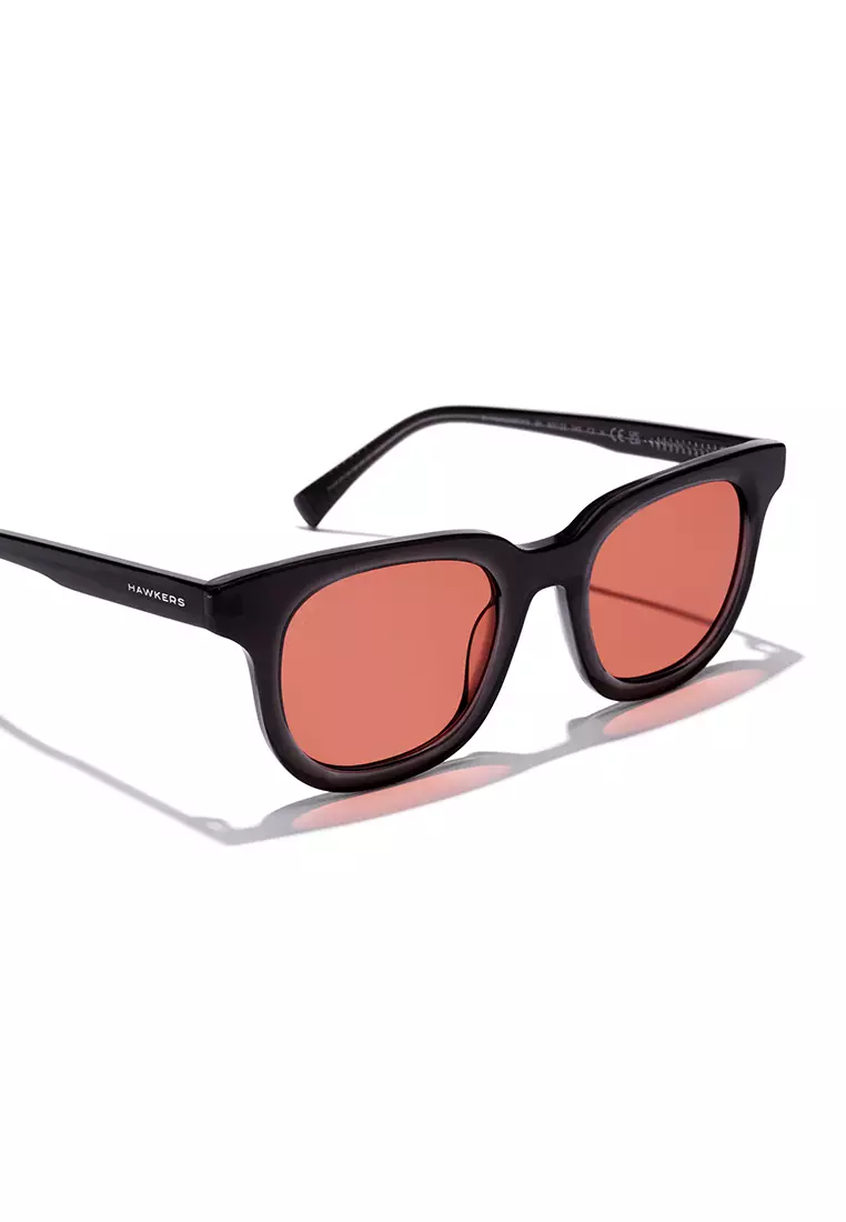 HAWKERS Dark Grey Sandstone Oasis Sunglasses For Men And Women, Unisex. Official Product Designed In Spain