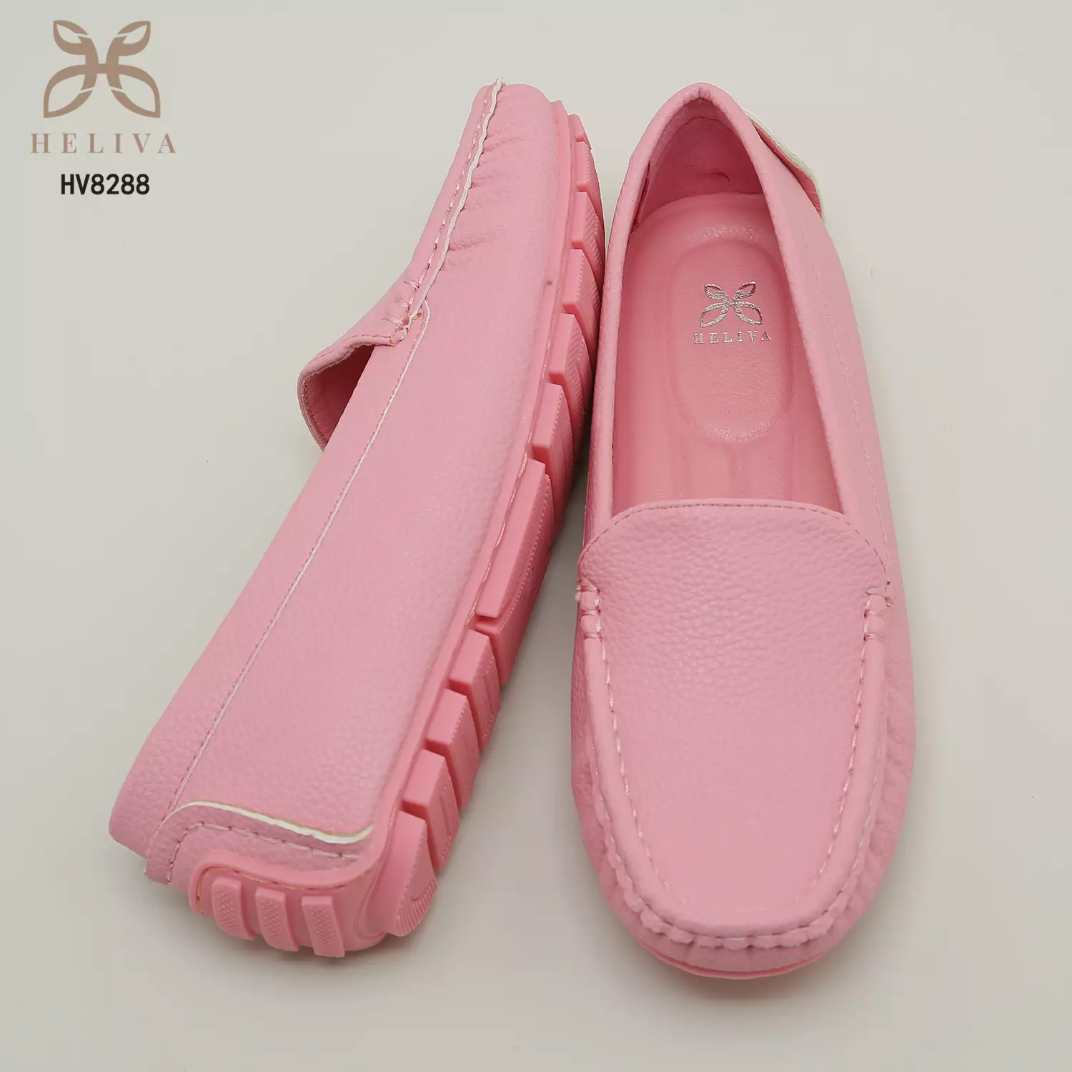 Heliva Hestina Women Shoes Loafers Slip On Sol 1cm