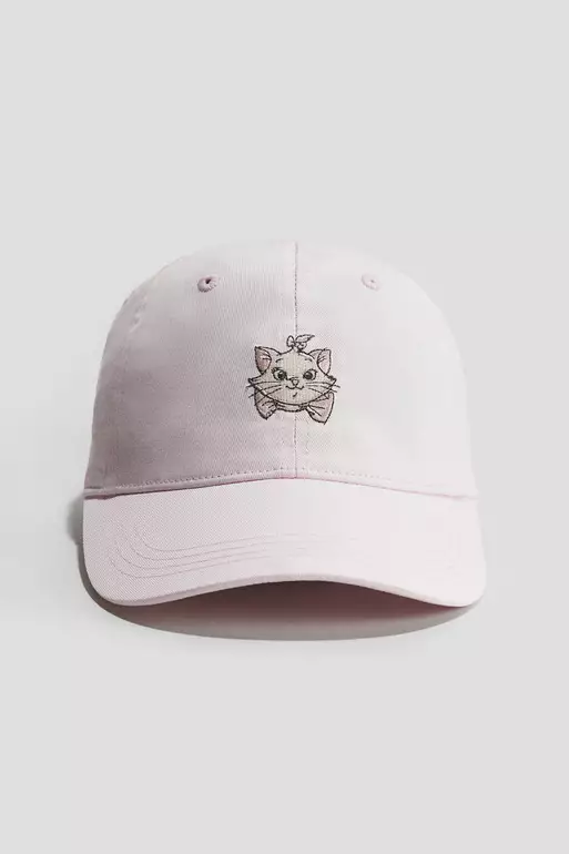 Motif-detail twill cap