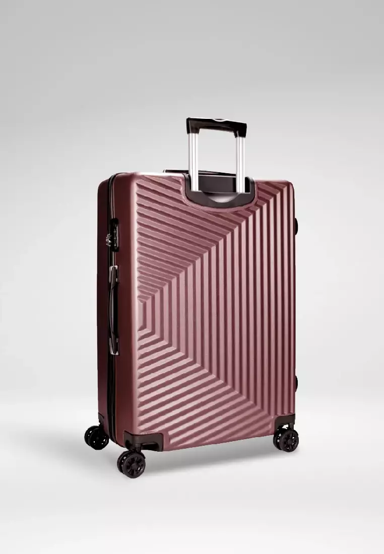 Urbanlite Trapez 24 inch 8-Wheel Spinner Hard Case Luggage