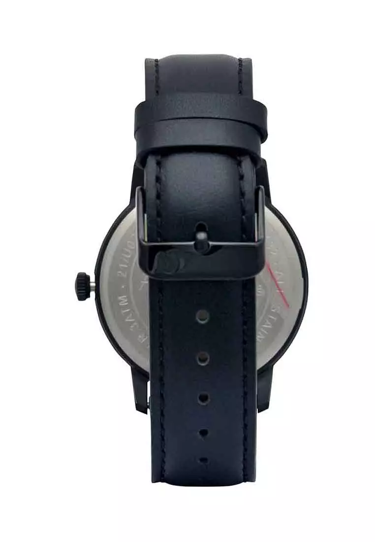 Alexandre Christie Jam Tangan Pria - Black - Stainless Steel - 1007 MDLIPBA