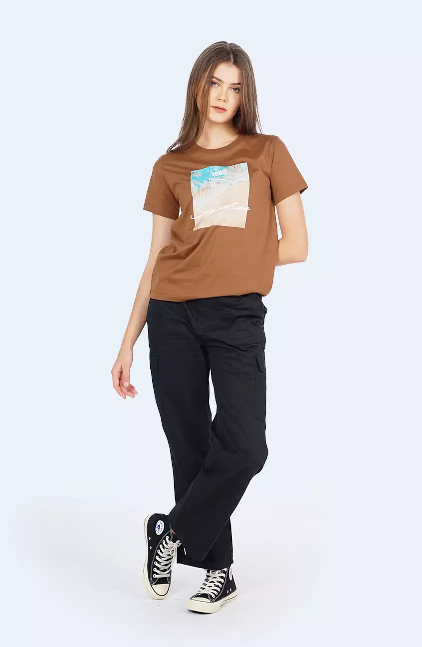 Kaos Wanita Rosalind Brown