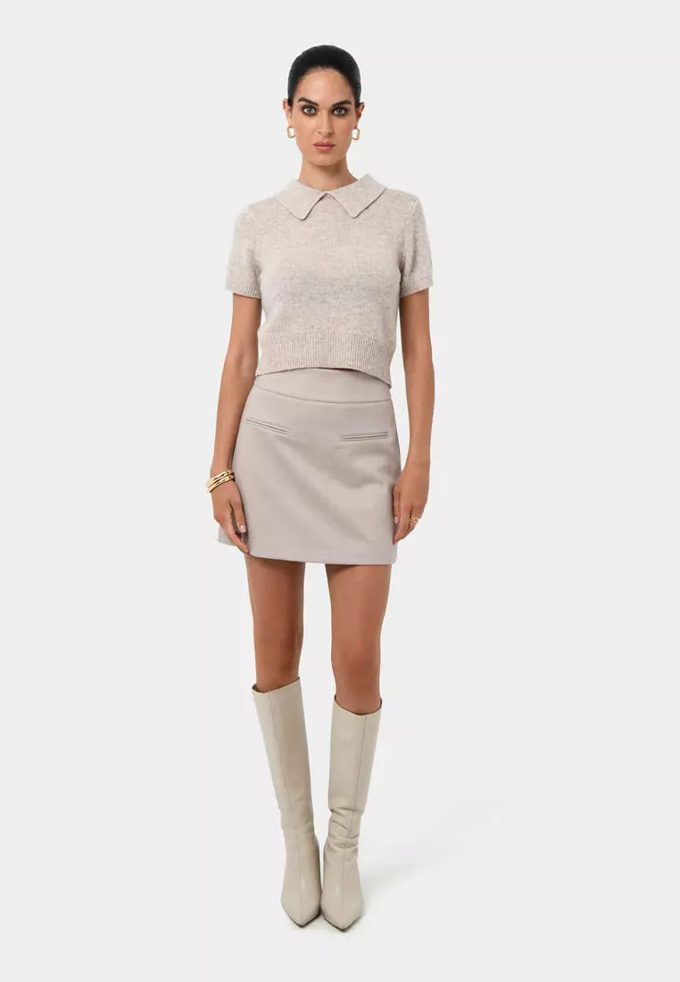 Lara A-line Mini Skirt