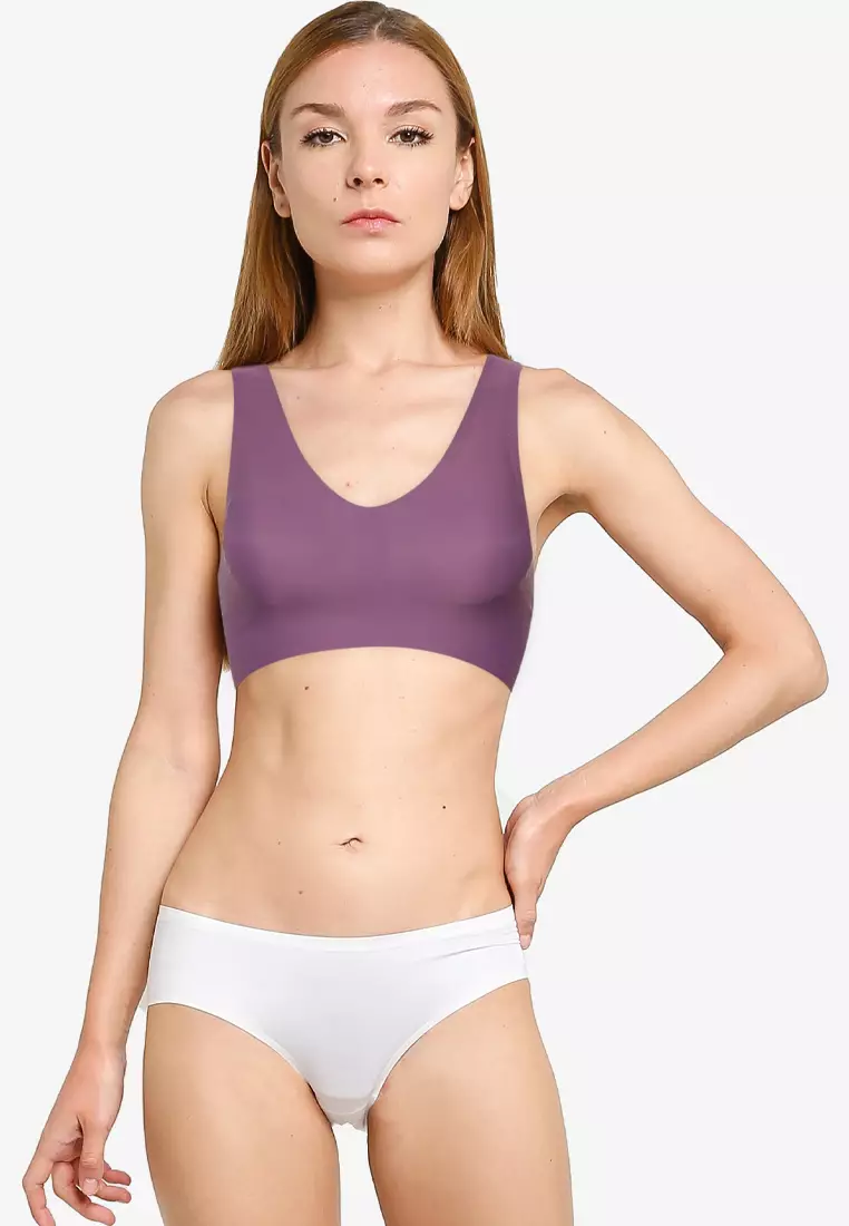 Buy DORINA Arielle/Lace Back Push Up Bra in Purple 2024 Online