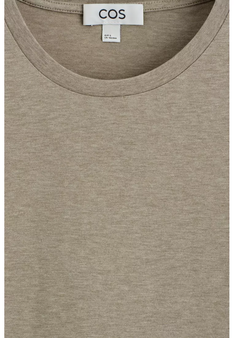 COTTON CREW-NECK T-SHIRT