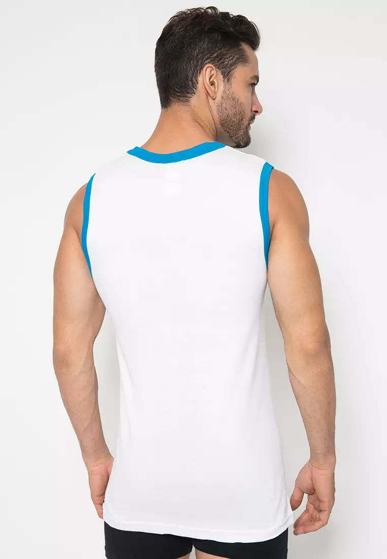 LGS - Innerwear - Pakaian Dalam Pria - Kaos Tank Top - Polos