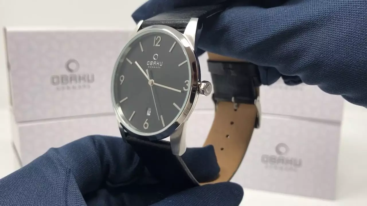 Obaku Calfskin Black