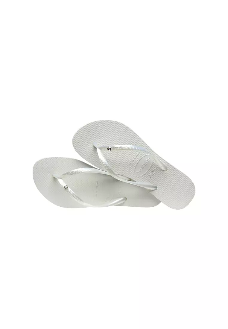 Slim Crystal Sw II Flip Flops