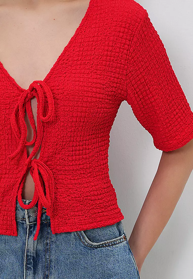 Seersucker Summer Top