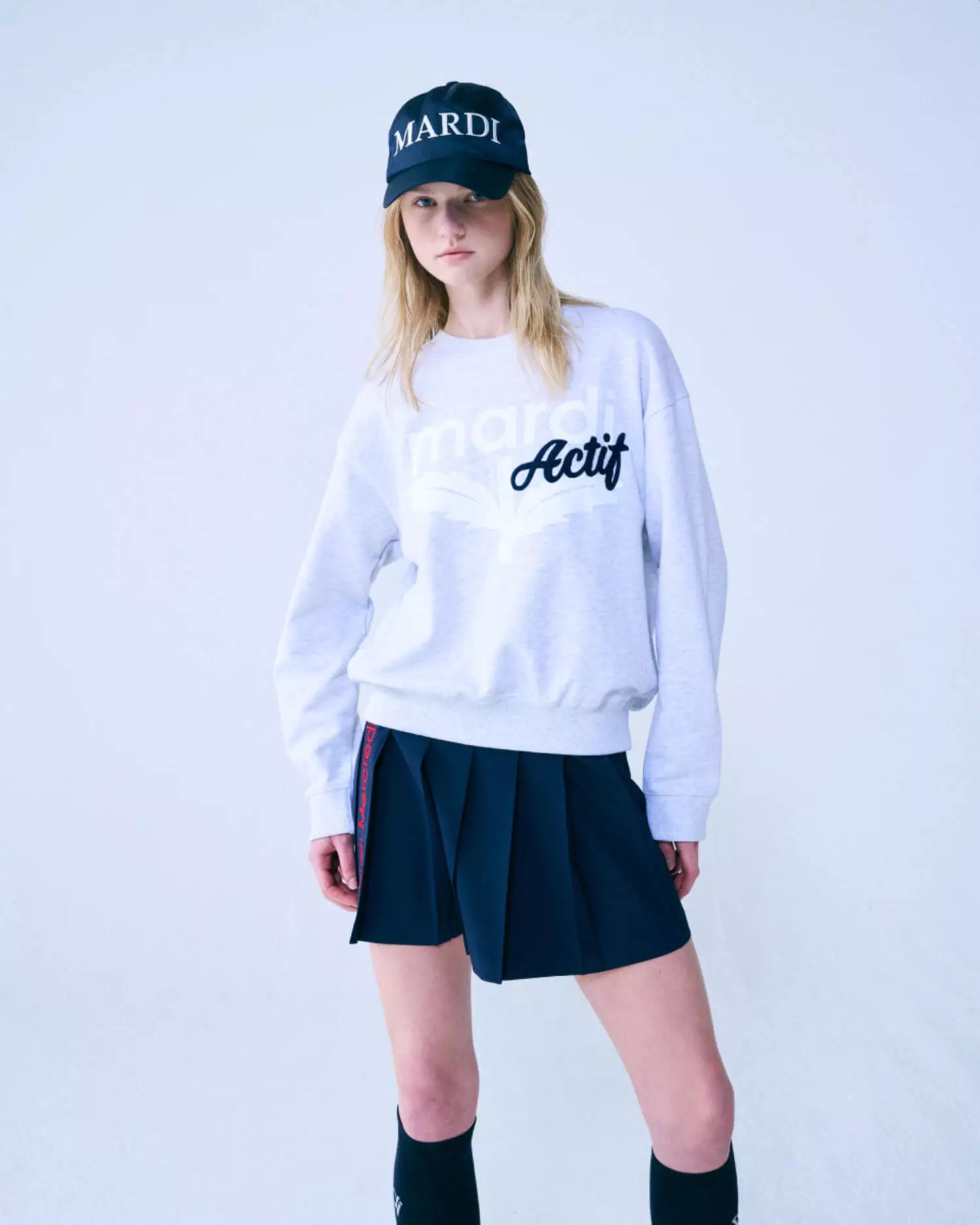 ★MARDI MERCREDI ACTIF★PLEATS MINI SKIRT★ MARDI MERCREDI