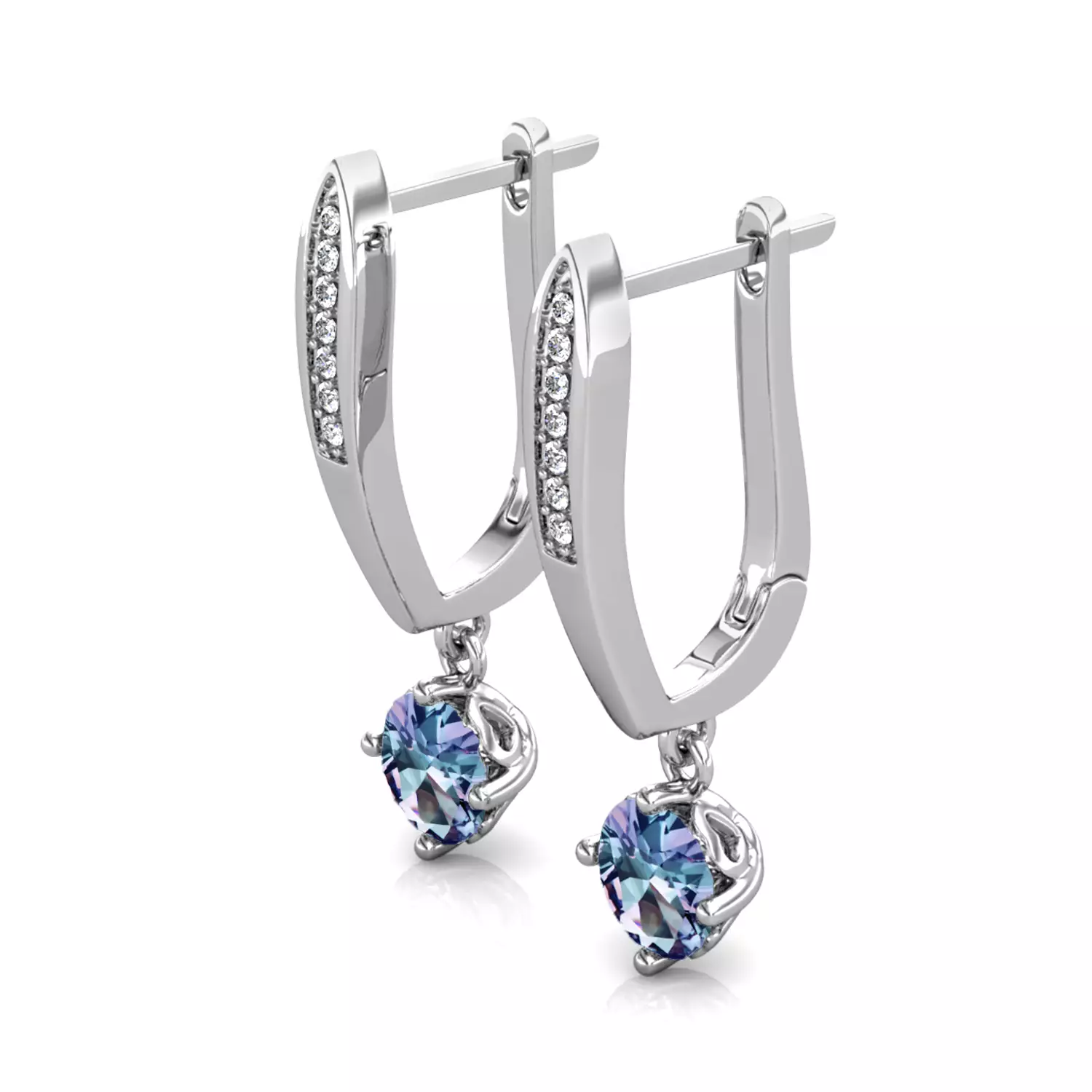 [ Alexandrite Collection ]  Dangling Alexandrite Earring - Anting Alexandrite s925 by Her Jewellery