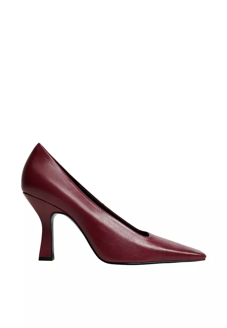 Discount on Mango  shoes - SKU: Leather Pump Heels