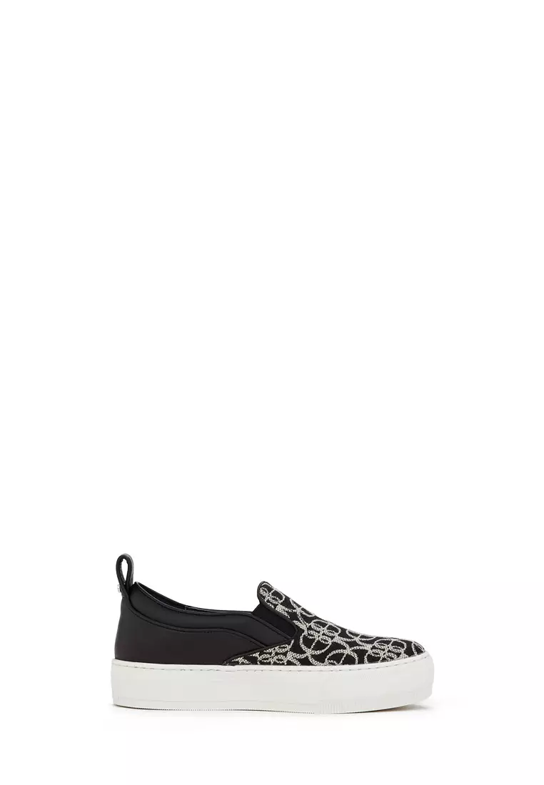 Discount on Bonia  shoes - SKU: Blue Leonora Slip-On Sneakers