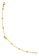 TOMEI TOMEI Bead and Love Charm Bracelet, Yellow Gold 916 (BB2953-1C) (4.68g) EEF53AC90E95D6GS_3