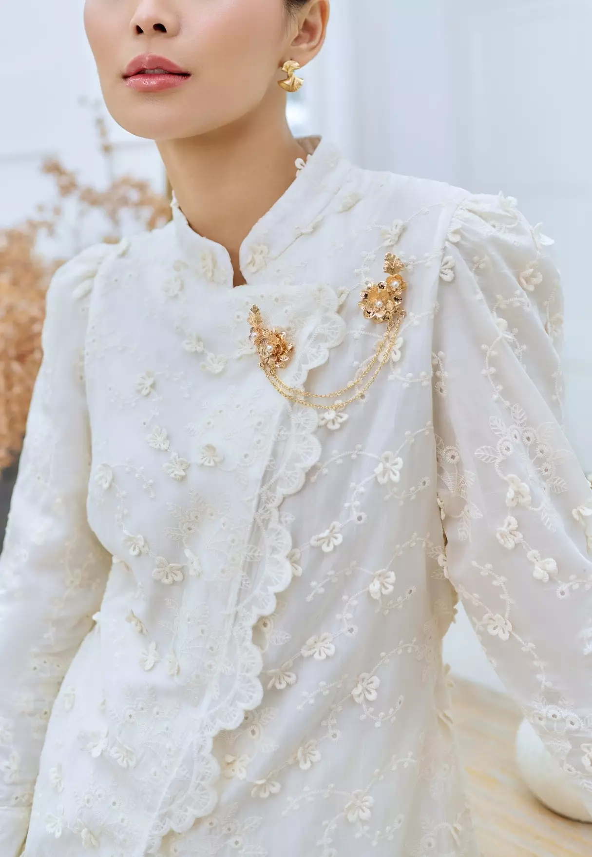 Naira Blouse - Ivory