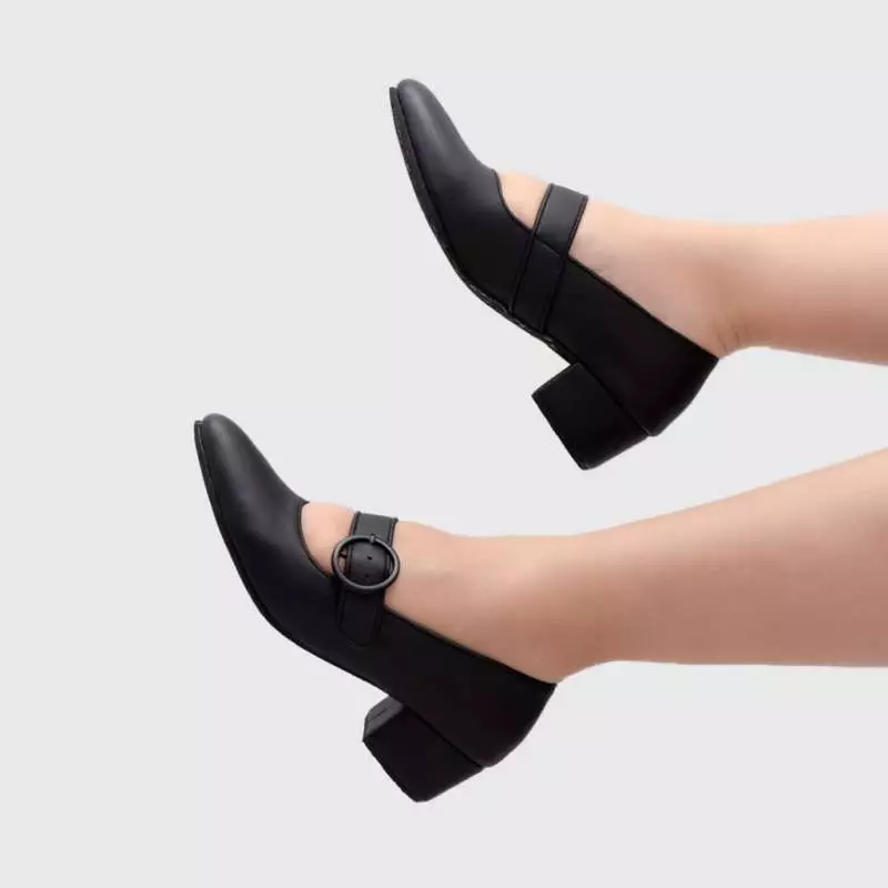 Vatika Heels Black