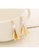 A-Excellence gold Faux Pearl in Triangle Golden Texture Earrings 3EA92ACCC96B75GS_5