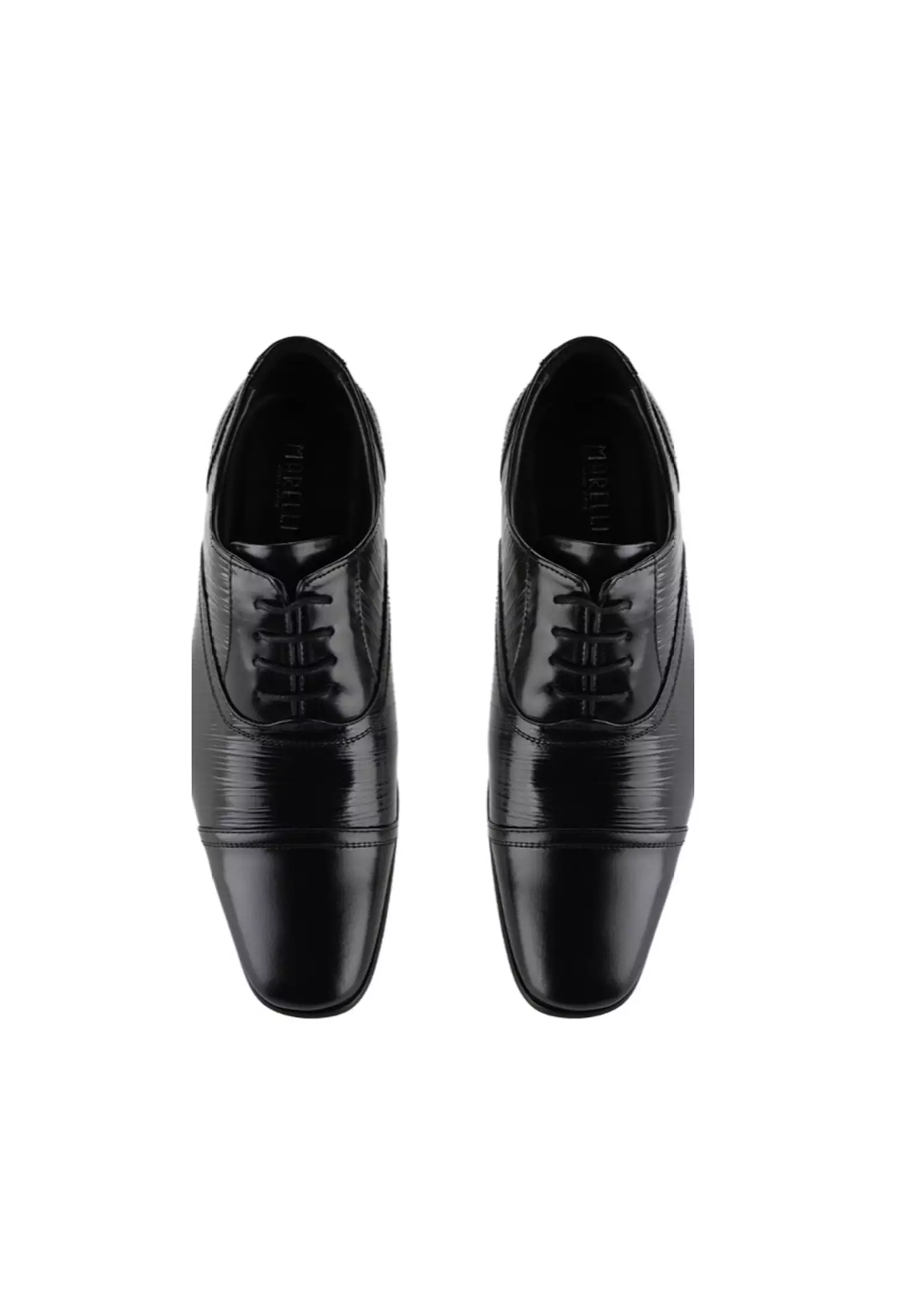 Solomon Sepatu Lace Up Pantofel model klassic Kantor Pria Kulit Asli