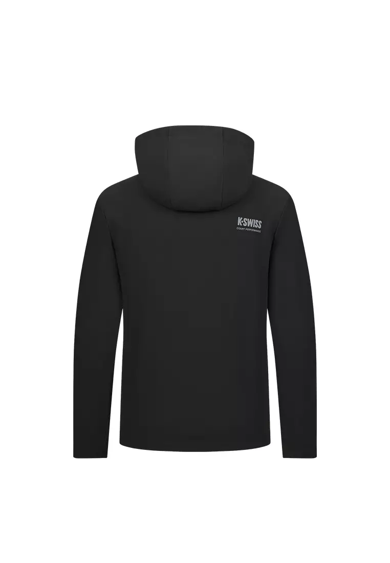 MEN'S K-SWISS LOGO HOODED JACKET