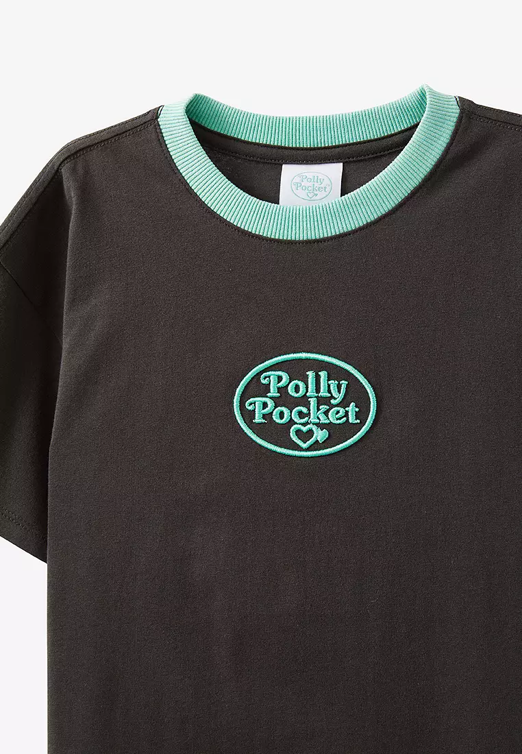 Polly Pocket Drop Shoulder Short Sleeve Tee