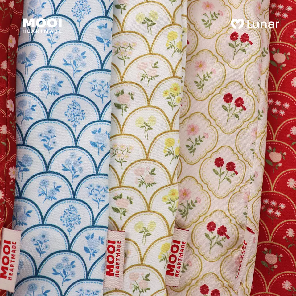 Mooi Kemeja Anak Laki-Laki Lunar Collection Zhen Cheongsam Shirt - Scallop Blue