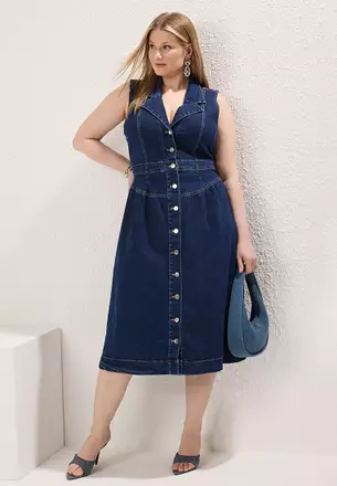 Shop Denim Dresses Online | ZALORA Hong Kong