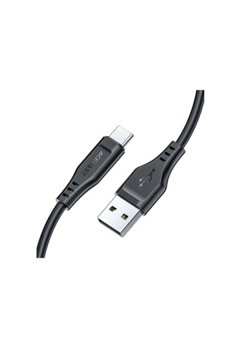 AceFast AceFast C3-04 USB-A to USB-C TPE charging data cable -Black 9744BES4B5885AGS_1