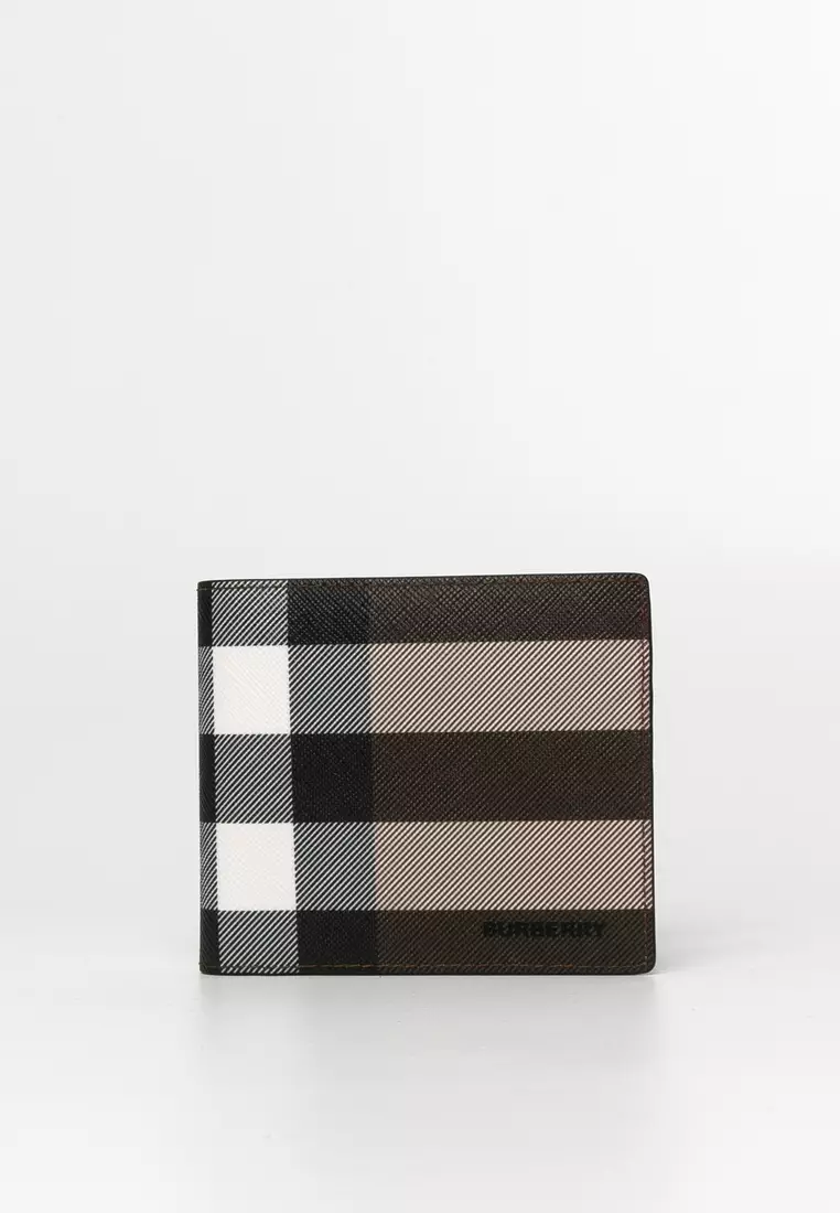Bifold Wallet Men Burberry Wallet Online Exaggerated Check And