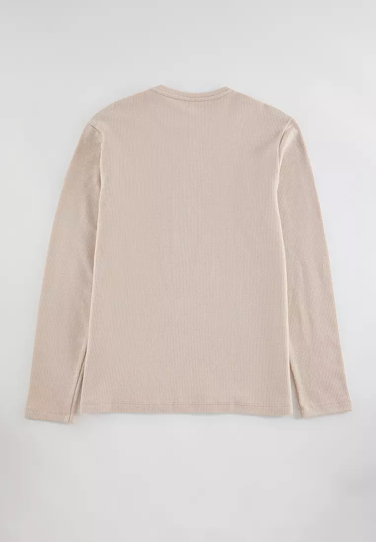 Basic Textured T-Shirt