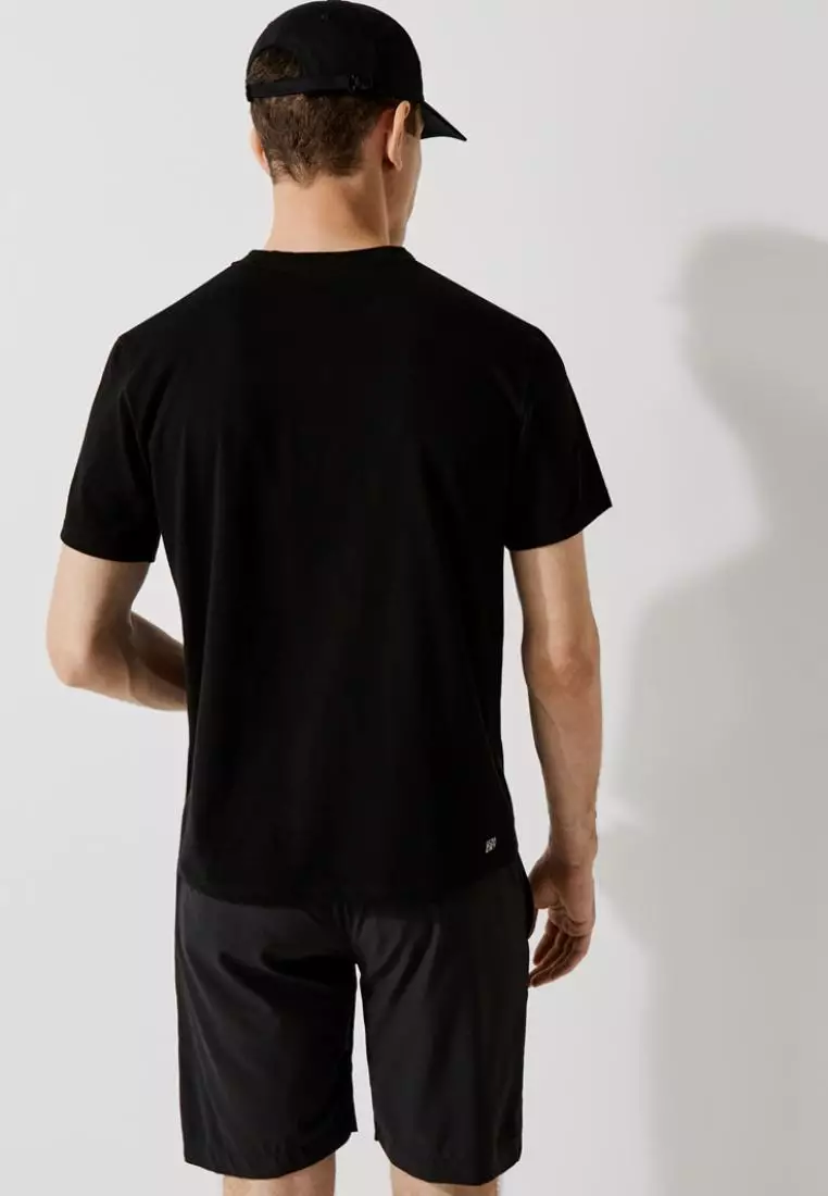 Men's LacSport CrwNeck Breathable Cotton Blend T-shirt