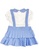 Toffyhouse blue Toffyhouse Hi There Little Bear! Pleated Suspender Dress C3972KA7928F47GS_2