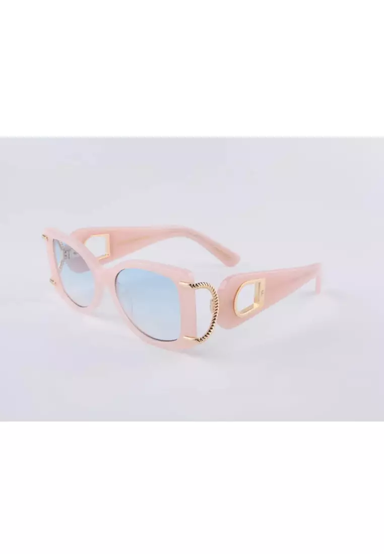 Sculpture (TH4-Rose) Luxury Designer Sunglasses from London for Women