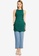 Little Mistress green Ribbed Ruched Side Longline Top E847DAAA1DF80AGS_4