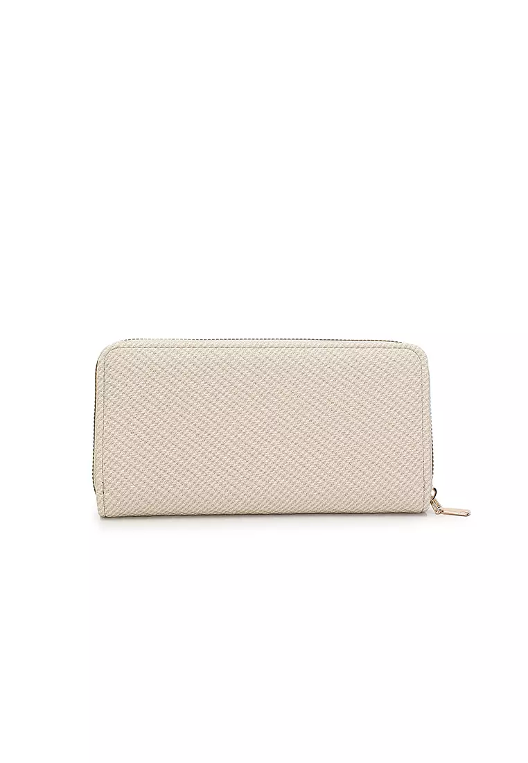 Women's Long Wallet / Purse - White