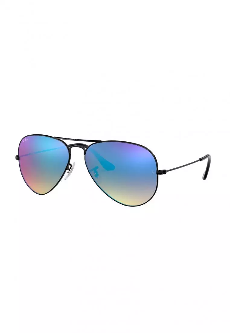 raybans blue lens