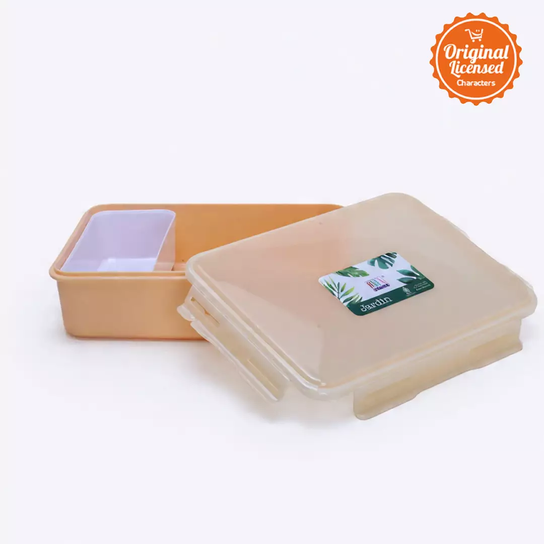 Tempat Makan Sekat 1 Liter Food Grade – Lunch Box Anak & Dewasa Cream