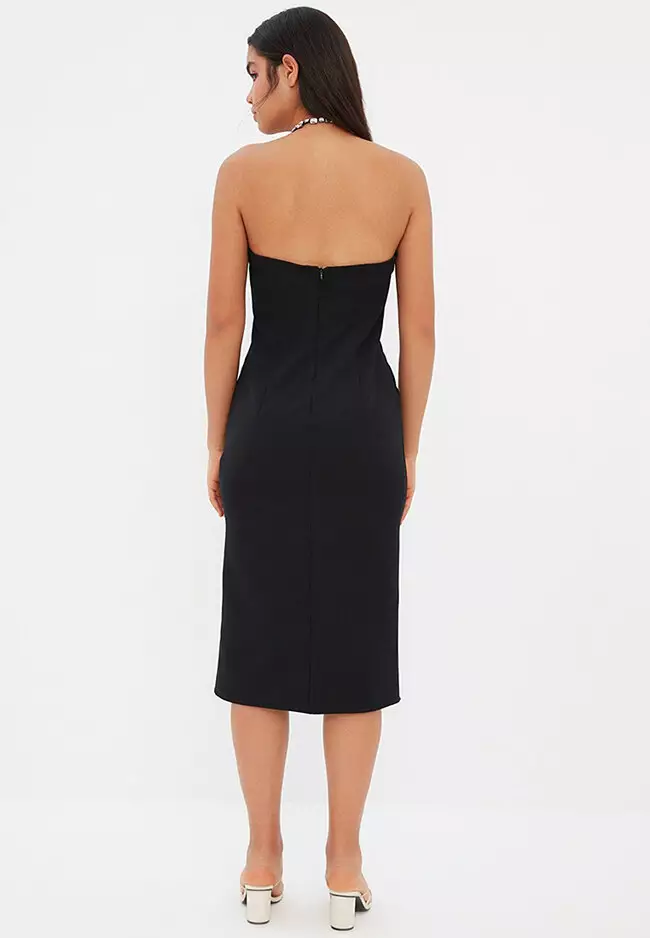 Black strapless Outlet