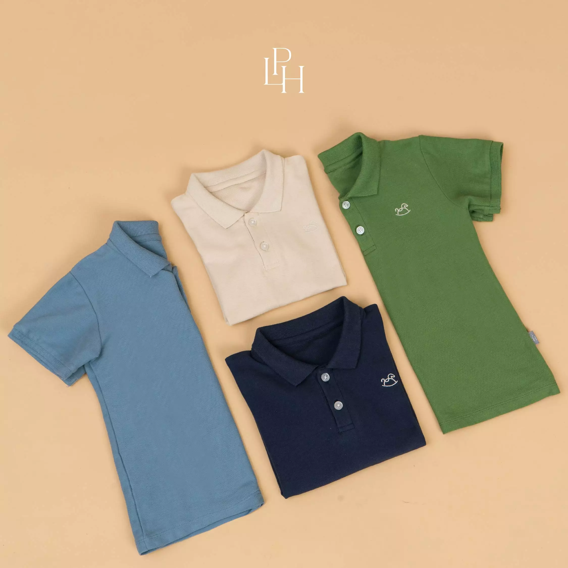 Little Palmerhaus - Basic Polo 10.0 (Kaos Polo Anak) Dark Brown