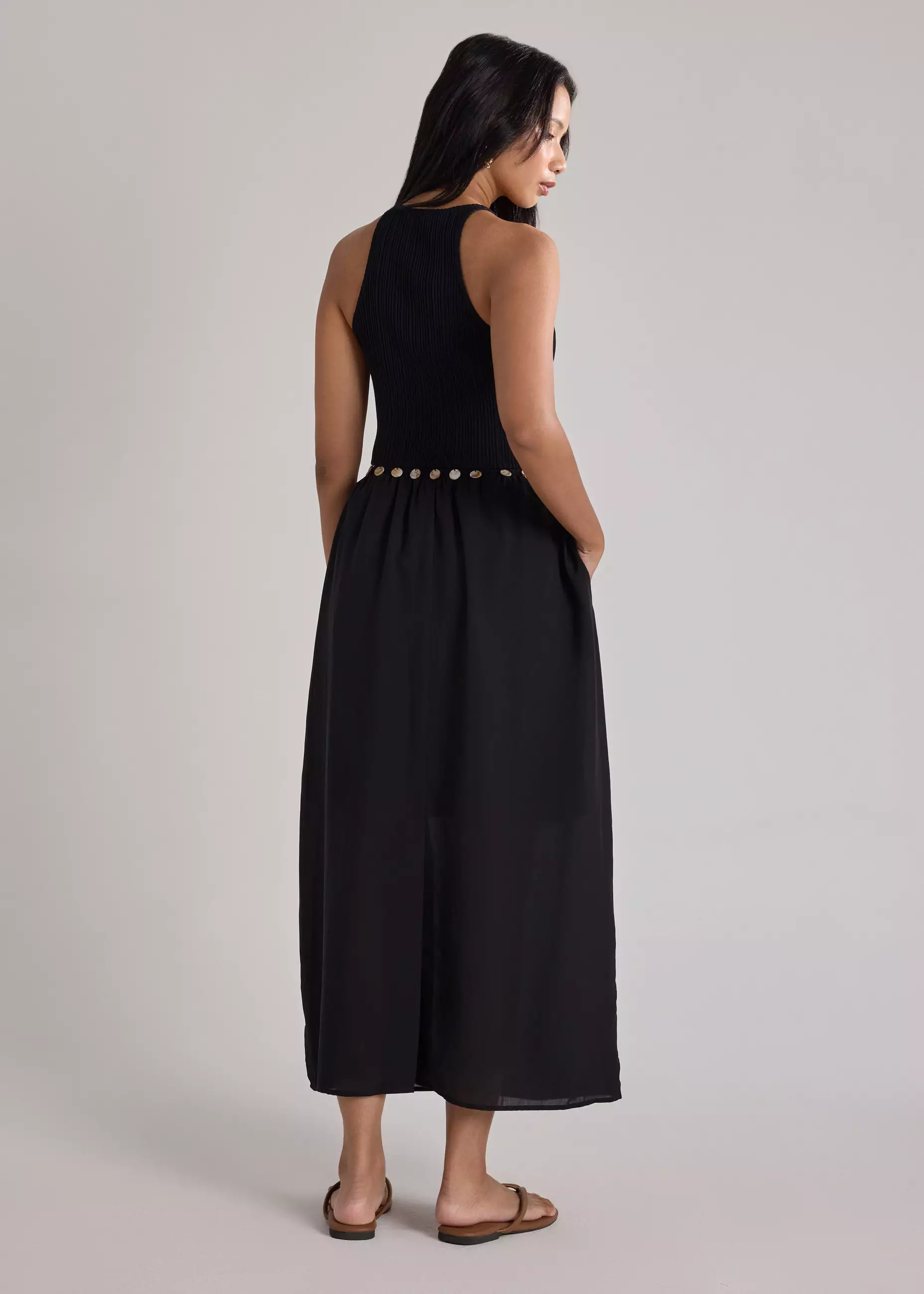 Rok Wanita - Coastal Beads Drawstring Skirt