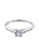 LITZ gold LITZ 18K White Gold Diamond Ring DR59 07883AC3CD61ABGS_2