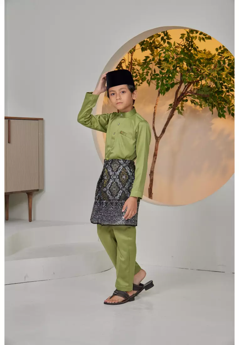 Baju Melayu Moden Putra For Kids